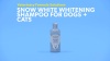 Show in main carousel: Veterinary Formula Smart Coat Complex Snow White Whitening Shampoo for Dogs & Cats, 17-fl oz bottle slide 7 of 8