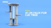 Show in main carousel: Frisco 41-in Faux Fur Cat Tree, Dark Charcoal slide 7 of 8