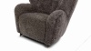 Tired Man - Tired Man Lounge Chair, Frosted Coco Luxe Sheepskin