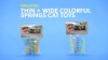 Show in main carousel: Ethical Pet Thin Colorful Springs Cat Toy slide 4 of 5