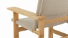 Arte - Arte Lounge Chair, Natural Ash and Canvas