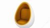 Egg Pod - Egg Pod Chair, Dijon Wool