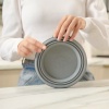 Show in main carousel: Cleverpup Nomad Silicone Dog Bowl, Sand, Large: 4-cup slide 7 of 7