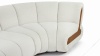 River - River Sectional, Right Corner, Pearl Boucle