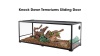 Show in main carousel: OiiBO Tempered Glass Reptile Terrarium, Black, 64-gallon slide 8 of 9