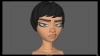 3D Character Face Animation Test Footage