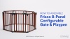 Show in main carousel: Frisco Wood and Metal 8-Panel Configurable Gate & Playpen, Farmhouse White slide 10 of 11