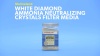Show in main carousel: Marineland White Diamond Ammonia Neutralizing Crystals Filter Media, 50-oz jar slide 4 of 5