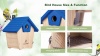 Show in main carousel: Kingsyard Hanging Outdoor Wood Bird House, Blue slide 7 of 7