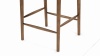 Elbow - Elbow Counter Stool, Walnut, Wide Version