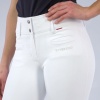 Show in main carousel: B Vertigo Womens Tiffany Silicone Full Seat Breeches, Bright White, 26 slide 9 of 10