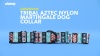 Show in main carousel: CollarDirect Tribal Aztec Nylon Martingale Dog Collar, Pattern 2, Medium slide 9 of 10
