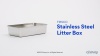 Show in main carousel: Frisco Stainless Steel Cat Litter Box, Large, 23-in slide 6 of 7