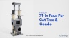 Show in main carousel: Frisco 71-in Faux Fur Cat Tree & Condo, Gray slide 7 of 8