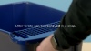 Show in main carousel: IRIS Jumbo Enclosed Hooded Cat Litter Box with Front Door Flap, Navy slide 7 of 8