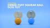 Show in main carousel: Outward Hound Orbee-Tuff Squeak Ball Tough Dog Chew Toy, Orange slide 9 of 11