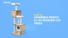 Show in main carousel: Frisco 62-in Modern Cat Tree & Condo, Gray slide 9 of 10