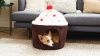 Show in main carousel: Nandog Prive Collection Chocolate Cupcake Dog & Cat Bed slide 9 of 9
