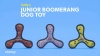 Show in main carousel: Tuffy's Junior Bowmerang Squeaky Plush Dog Toy, Camo Blue slide 6 of 7
