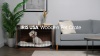 Show in main carousel: IRIS Dog Crate Furniture, End Table, Dog Crate, Dark Brown, Medium slide 9 of 10