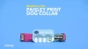 Show in main carousel: Blueberry Pet Paisley Print Polyester Dog Collar, Violet, Large: 18 to 26-in neck, 1-in wide slide 7 of 8