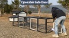 Show in main carousel: Petscosset 116-in Large Chicken Coop with Nesting Boxes, 4 to 6 Chicken Capacity, Black slide 8 of 8