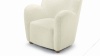 Flemming - Flemming Lounge Chair, Luxe Vegan Sherpa