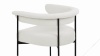 Mei - Mei Armchair, Warm White Boucle