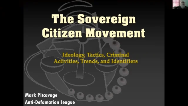 MJI Friend of the Court: Issues and Challenges Presented by Sovereign  Citizens