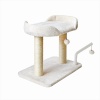 Show in main carousel: Two By Two The Acacia 20.7-in Plush Cat Tree & Condo, Cream, Small slide 10 of 10