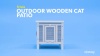 Show in main carousel: TRIXIE Outdoor Wooden Cat House, White slide 6 of 7