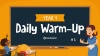 Year 1 Daily Warm-Up – PowerPoint 1