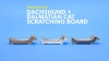 Show in main carousel: Imperial Cat Dachshund Cat Scratching Board, Large, Black slide 5 of 6