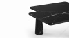 Angelo Mangiarotti - Angelo Mangiarotti Coffee Table, Nero Marquina Marble
