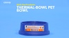 Show in main carousel: K&H Pet Products Thermal-Bowl Outdoor Heated Cat & Dog Water Bowl, Stainless Steel, 120-oz slide 10 of 13