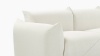 Marenco Sofa - Marenco Three Seater Sofa, Ivory Linen