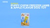 Show in main carousel: Nylabone Puppy Chew Freezer Dog Toy Teething Chew Chilling Cloth Lamb & Apple, Small slide 10 of 13