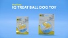 Show in main carousel: Pet Zone IQ Treat Dispenser Ball Dog Toy, 3-in slide 8 of 9