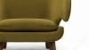 Pelican - Pelican Lounge Chair, Olive Gold Velvet