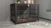Show in main carousel: Xbrigh Double-Door Furniture Style Side Table Dog Crate, Black, Giant 48 inch slide 9 of 9