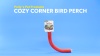 Show in main carousel: Polly's Pet Products Cozy Corner Bird Perch, Blue, X-Large slide 7 of 8
