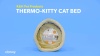 Show in main carousel: K&H Pet Products Thermo-Kitty Bed Indoor Heated Cat Bed, Sage, Small slide 11 of 14