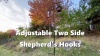 Show in main carousel: Ashman Adjustable Shepherds Hook with Twin Hooks, 91-in, 1 count slide 7 of 8