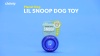 Show in main carousel: Outward Hound Orbee-Tuff Lil Snoop Treat Dispensing Tough Dog Chew Toy, Royal slide 11 of 14