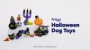 Show in main carousel: Frisco Halloween Jack-o-Lantern Tower Bottle Cruncher Plush Squeaky Dog Toy, Medium/Large slide 6 of 7