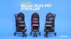 Show in main carousel: Gen7Pets Regal Plus Pet Stroller, Raspberry Sorbet slide 6 of 7