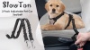 Show in main carousel: SlowTon Adjustable Dog Car Seat Belt, 2 count, Black slide 8 of 9