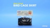 Show in main carousel: Sheer Guard Bird Cage Skirt, White, Medium slide 5 of 6