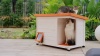 Show in main carousel: Petsfit Wooden Outdoor Cat House with Corridor, White slide 9 of 9
