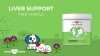 Show in main carousel: Coco and Luna Liver Support Organic Milk Thistle Salmon Flavor Powder Dog & Cat Supplement, 4-oz jar slide 9 of 9